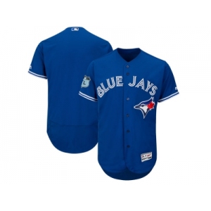 Toronto Blue Jays Blank Blue 2017 Spring Training Flexbase Authentic Collection Stitched Baseball Jersey