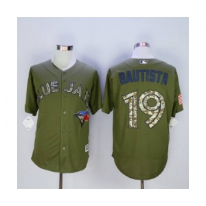 mlb jerseys toronto blue jays #19 bautista green[bautista]