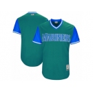 Men's 2017 Little League World Series Seattle Mariners Aqua Jersey