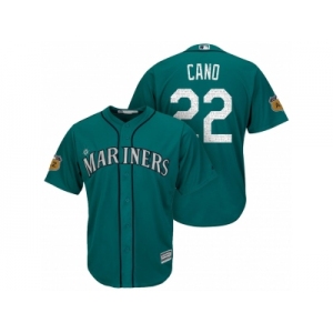 Men's Seattle Mariners #22 Robinson Cano 2017 Spring Training Cool Base Stitched MLB Jersey