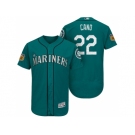 Men's Seattle Mariners #22 Robinson Cano 2017 Spring Training Flex Base Authentic Collection Stitched Baseball Jersey