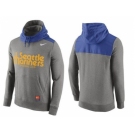 Men's Seattle Mariners Nike Gray Cooperstown Collection Hybrid Pullover Hoodie