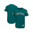 Seattle Mariners Blank Green 2017 Spring Training Flexbase Authentic Collection Stitched Baseball Jersey