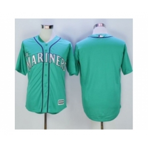 Seattle Mariners Blank Green New Cool Base Stitched Baseball Jersey
