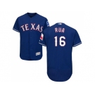 Men Texas Rangers #16 Ryan Rua Blue Flexbase Authentic Collection Stitched MLB Jersey