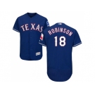 Men Texas Rangers #18 Drew Robinson Blue Flexbase Authentic Collection Stitched MLB Jersey