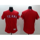 Men Texas Rangers Blank Majestic Red Flexbase Authentic Collection Team Jersey