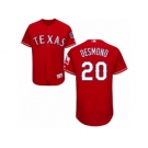 Men's Majestic Texas Rangers #20 Ian Desmond Red Flexbase Authentic Collection MLB Jersey