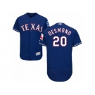 Men's Majestic Texas Rangers #20 Ian Desmond Royal Blue Flexbase Authentic Collection MLB Jersey