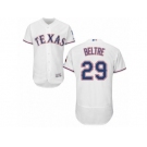 Men's Majestic Texas Rangers #29 Adrian Beltre White Flexbase Authentic Collection MLB Jersey