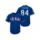 Men's Texas Rangers #84 Prince Fielder 2017 Spring Training Cool Base Stitched MLB Jersey