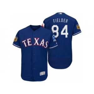 Men's Texas Rangers #94 Prince Fielder 2017 Spring Training Flex Base Authentic Collection Stitched Baseball Jersey