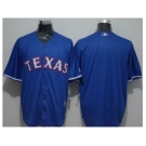 Texas Rangers Blank Blue New Cool Base Stitched Baseball Jersey