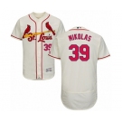 Men's Majestic St. Louis Cardinals #39 Miles Mikolas Cream Alternate Flex Base Authentic Collection MLB Jersey