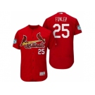 Men's St.Louis Cardinals #25 Dexter Fowler 2017 Spring Training Flex Base Authentic Collection Stitched Baseball Jersey