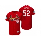 Men's St.Louis Cardinals #52 Michael Wacha 2017 Spring Training Flex Base Authentic Collection Stitched Baseball Jersey