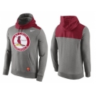 Men's St.Louis Cardinals Nike Gray Cooperstown Collection Hybrid Pullover Hoodie_1