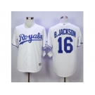 Kansas City Royals #16 Bo Jackson New White Cool Base Stitched MLB Jersey