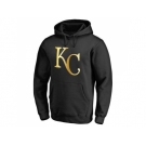 Kansas City Royals Gold Collection Pullover Hoodie Black