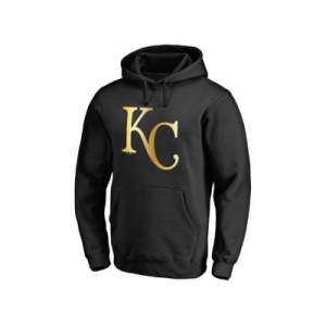 Kansas City Royals Gold Collection Pullover Hoodie Black