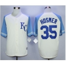 Men Kansas City Royals #35 Eric Hosmer Cream 2016 Official Cool Base Jersey