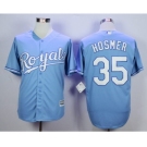 Men Kansas City Royals #35 Eric Hosmer Light Blue 2016 Official Cool Base Jersey