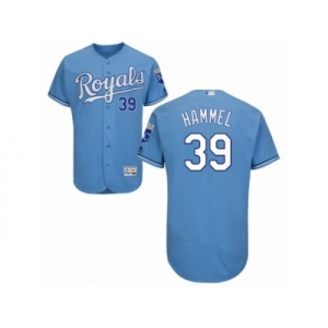 Men's Majestic Kansas City Royals #39 Jason Hammel Light Blue Flexbase Authentic Collection MLB Jersey