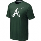 MLB Atlanta Braves Heathered Nike D.Green Blended T-Shirt