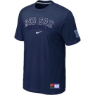 MLB Boston Red Sox Nike D.Blue Short Sleeve Practice T-Shirt