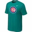 MLB Chicago Cubs Nike Green Club Logo T-Shirt