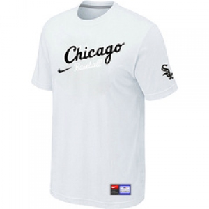 MLB Chicago White Sox Nike Away Practice T-Shirt White