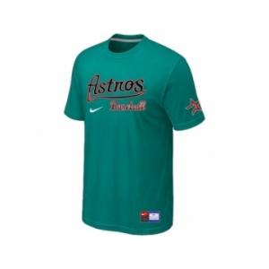 MLB Houston Astros Green Nike Short Sleeve Practice T-Shirt