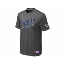 MLB Kansas City Royals D.Grey Nike Short Sleeve Practice T-Shirt