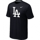 MLB Los Angeles Dodgers Nike Logo Legend Black T-Shirt