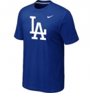 MLB Los Angeles Dodgers Nike Logo Legend Blue T-Shirt