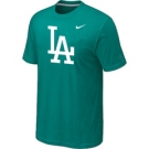 MLB Los Angeles Dodgers Nike Logo Legend Green T-Shirt