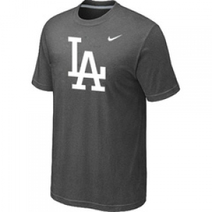 MLB Los Angeles Dodgers Nike Logo Legend Grey T-Shirt