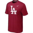 MLB Los Angeles Dodgers Nike Logo Legend Red T-Shirt