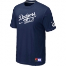 MLB Los Angeles Dodgers Nike Short Sleeve Practice T-Shirt light D.Blue