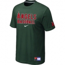 MLB Los Angeles of Anaheim D.Green Nike Short Sleeve Practice T-Shirt