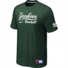 MLB New York Yankees D.Green Nike Short Sleeve Practice T-Shirt