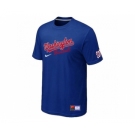 MLB Washington Nationals Blue Nike Short Sleeve Practice T-Shirt