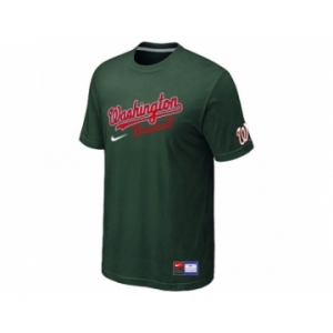 MLB Washington Nationals D.Green Nike Short Sleeve Practice T-Shirt