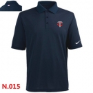 Nike Minnesota Twins 2014 Players Performance Polo -Dark blue