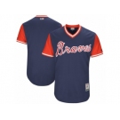 Men's 2017 Little League World Series Atlanta Braves Navy Jersey