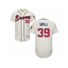 Men's Majestic Atlanta Braves #39 Jason Grilli Cream Flexbase Authentic Collection MLB Jersey