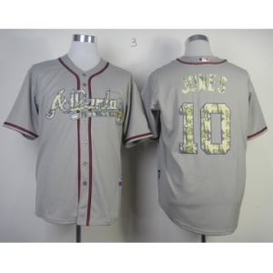 mlb jerseys atlanta braves #10 jones grey[number camo]