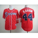 mlb jerseys atlanta braves #44 h.aaron red[m&n][2014 new][h.aaron]
