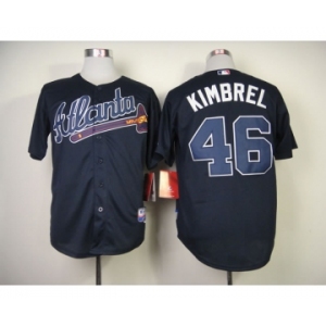 mlb jerseys atlanta braves #46 kimbrel blue
