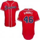 mlb jerseys atlanta braves #46 kimbrel red[2014 new]